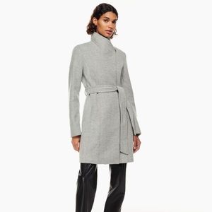BABATON Connor Coat - Heather Light Grey Size S